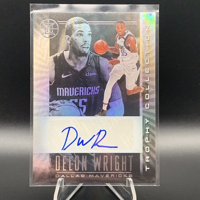 2019-20 Panini Illusions Trophy Collection Signatures Delon Wright #TC-DLW Auto