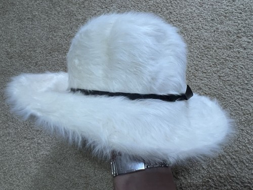 MORRETON France Vintage Angora Wollfilz Fischerhut Gr. S/M - Bild 5 von 8