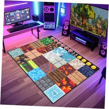 Cool Game Rug for Teen Boys Room Funny Gamer Rug for Boys Bedroom, Gaming