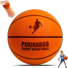 Silent Basketball Size 7 29.5" Upgrade Dribble Dream Si-Lent Basketball, Foam