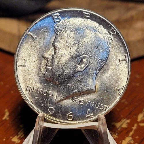 Choice BU 1964-D Kennedy Half Dollar  90% Silver Uncirculated