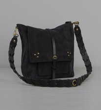 Jerome Dreyfuss Django Black Leather Crossbody Bag One Size 