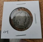 1909 p circulated Barber quarter