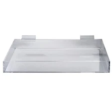 Acrylic Slatwall Tray, 16"W x 8"D x 2"H