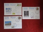 2011/12 - 3 FDC - RUSSIA, SPACE, PROG. M-13M, PROGR. M-14M, PROGR. M-16M