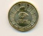 2024 Australia Post & AFL $1 Uncirculated Coin " West Coast Eagles "