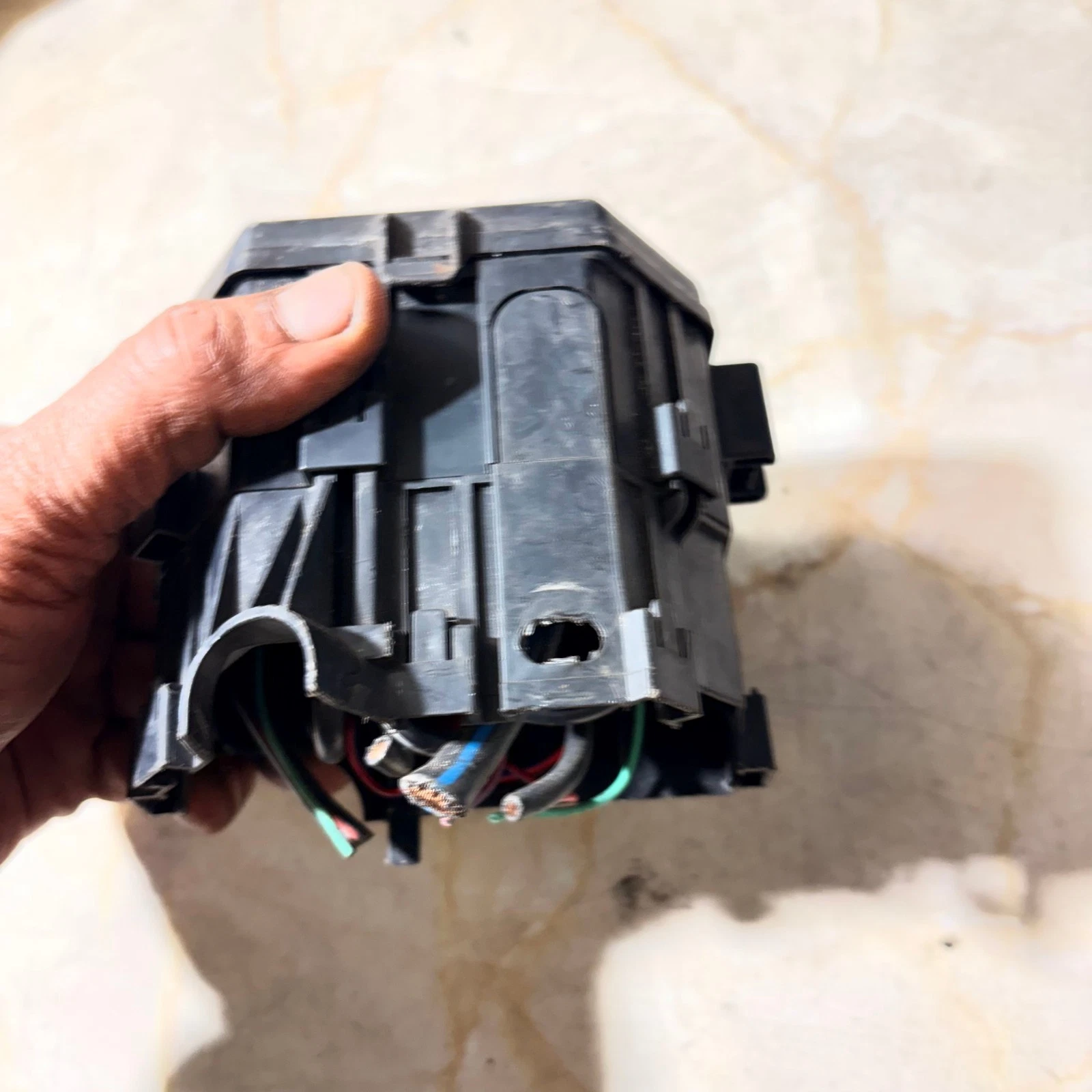 Toyota RAV4 relay and fuse box actual item wiring view