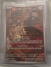 Team Rocket's Meowth 203/182 Sv10: Destined Rivals Holo on eBay