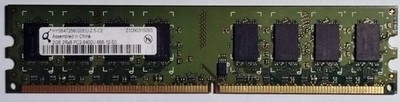 2 GB Arbeitsspeicher Qimonda HYS64T256020EU-2.5-C2  PC2-6400 DDR2 SDRAM 800 MHz 
