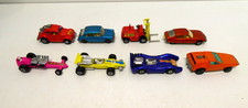 VINTAGE LOT OF 8 LESNEY MATCHBOX ENGLAND DIECAST PLAYWORN TOY CARS