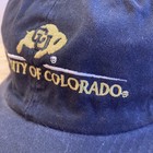 *NWT* UNIVERSITY OF COLORADO BUFFALOES Vintage NCAA Black/Gold Retro Logo Hat — photo 4