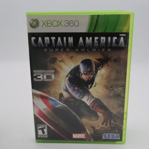 Captain America Super Soldier - Microsoft Xbox 360 CIB Tested