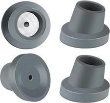4 Pack Replacement Feet for Shower Chair Bath Seat  1-1/8"Slope Rubber Tips Non