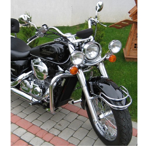 Fender cromato parafango anteriore Honda Shadow VT 750 C2, C4, VT 1100, MS1300 - Picture 2 of 2