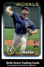 2024 Topps Series One Alec Marsh #163 Kansas City Royals Rookie MLB Baseball 