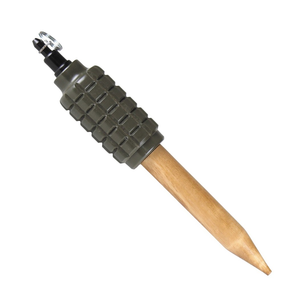 Dummy Replica Repo RU Mine POMZ Wooden Handle Decoration Airsoft Reinactment