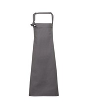 Image of Premier Calibre heavy cotton canvas bib apron - Adjustable knotted neckband