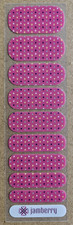 JAMBERRY SHOPPING SPREE HALF SHEET NAIL WRAP RETIRED GGG FEBRUARY 2017
