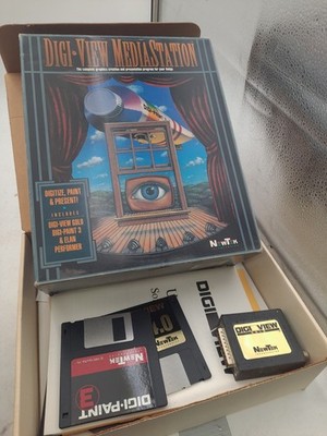 COMMODORE AMIGA -- DIGI VIEW GOLD NewTek Color Digitizer 