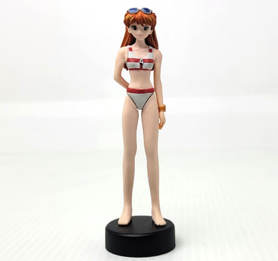 Neon Genesis Evangelion Asuka Langley Figure Entry Capsule Series K&M Kaiyodo