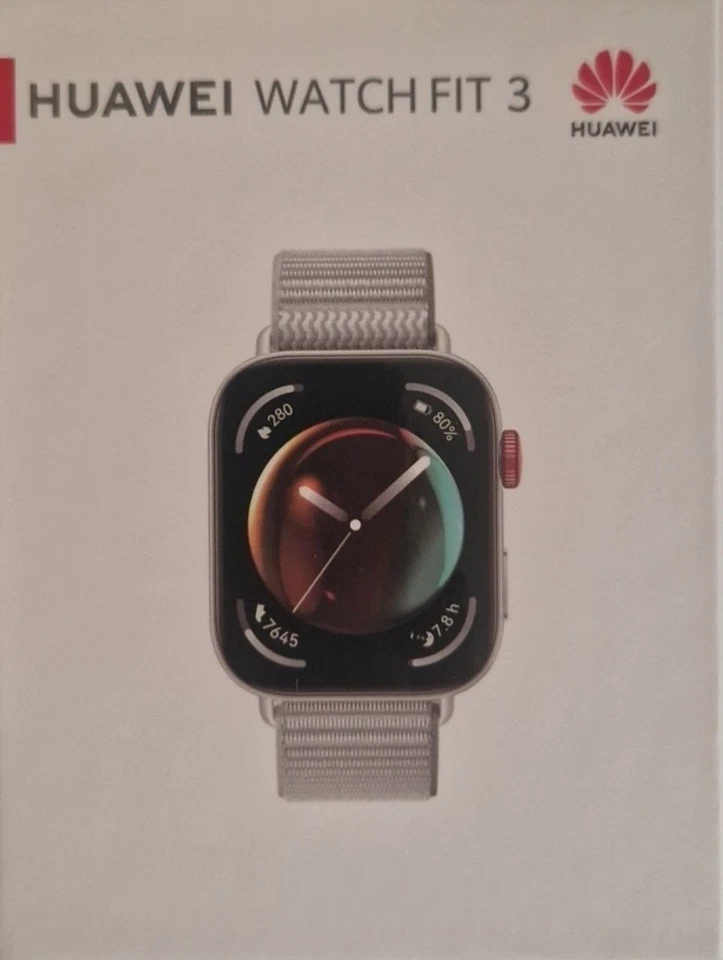 HUAWEI Watch FIT 3 – Smartwatch Fitnesstracker AMOLED Display NEU OVP