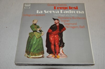 G. B. Pergolesi - La Serva Padrona (Die Magd als Herrin) - Oper Album Vinyl LP