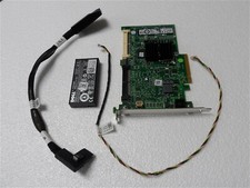 DELL POWEREDGE T310 SERVER PERC 6I PCI SAS SATA RAID KIT WITH BATTERY  CABLES