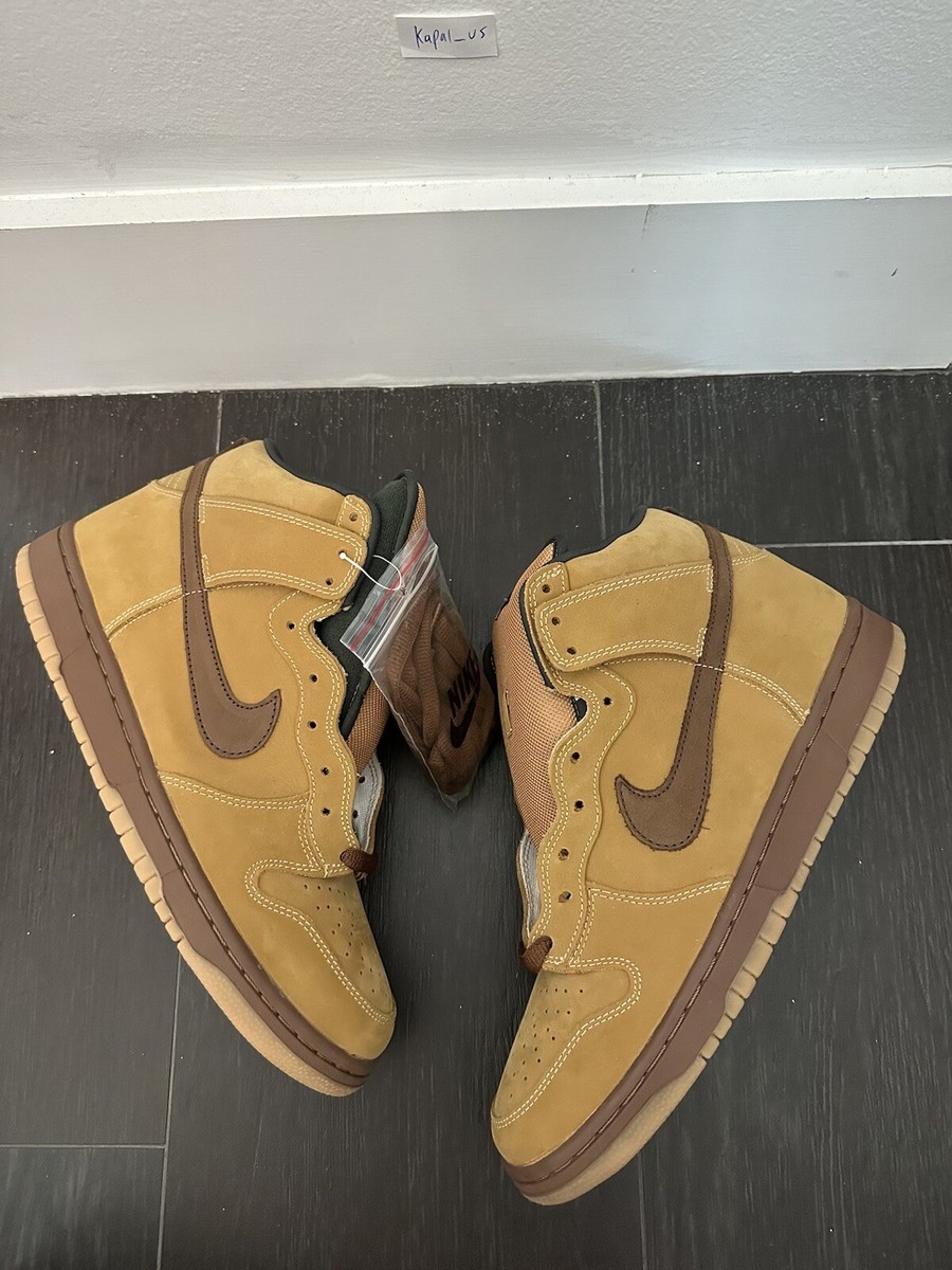 Nike Dunk Pro SB High Wheat Brand New OG ALL size 11 2002 | eBay Nike Dunk Pro SB High Wheat Brand New OG ALL size 11 2002 | eBay