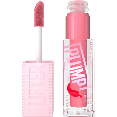 MAYBELLINE Lifter Plump Gloss, Blush Blaze, Sheer Pale Pink