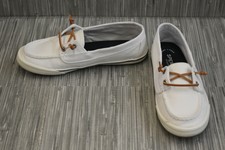 sperry lounge away white