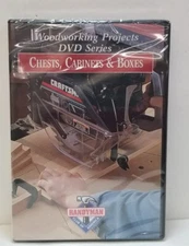 Handyman Club of America  DVD Series Chests, Cabinets & Boxes,  New Sealed