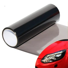 30 x 200cm Light Smoke Black Tint Film Headlights Tail lights Car Vinyl Wrap UK