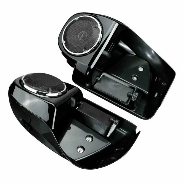 Carenado inferior de pierna ventilada + altavoces de 6,5" para Road King Road Glide 2014-2021 Foto 3 de 4