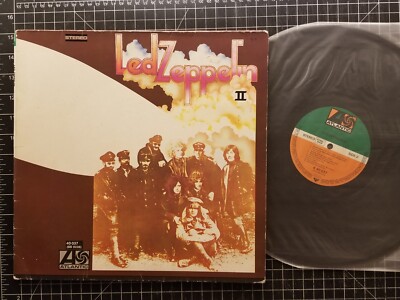 LED ZEPPELIN II LP 1991 GERMANY PRESS VG/VG+ Misprint IMPORT Vinyl PAGE Plant
