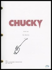 Devon Sawa "Chucky" AUTOGRAPH Signed Full Complete Pilot Episode Script ACOA