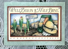 VINTAGE 1994 AMONG FRIENDS GREETING CARD - MOTHER'S DAY - WELL BEGUN...