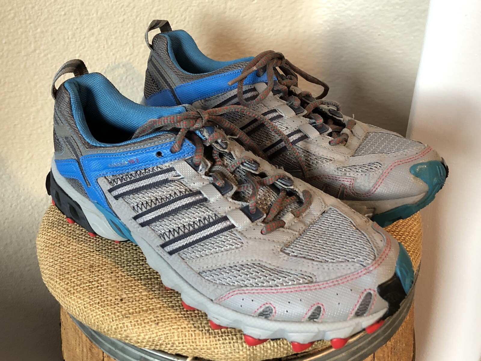 Adidas Kanadia TR 2 Gray Lace Up Trail Running Hiking Walking Shoes Womens  9.5 | eBay