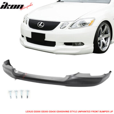 Fits 06-07 Lexus GS300 GS350 GS430 GS450h JDM VIP IN Style Front Bumper Lip PU