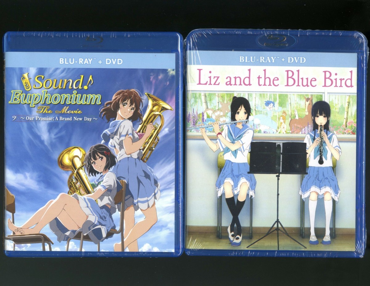 Sound Euphorium + Liz and the Blue Bird blu-ray + DVD NTSC Shout