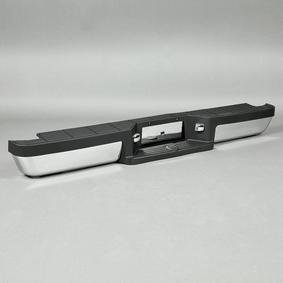 Chrome Rear Step Bumper Assembly For 1993-2011 Ford Ranger Styleside Bed - Steel Foto 2 de 4