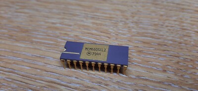  MCM6605AL2 / Motorola DRAM / 4096 x 1bit / 200nS Zugriffszeit / Datumscode 7919
