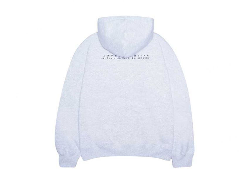 Supreme China Shanghai Box Logo Hooded Sweatshirt Grey | eBay