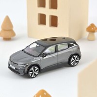 Renault Megane V E-Tech Modell 1/43 2022 Grau Verlauf & Schwarz Norev 517920
