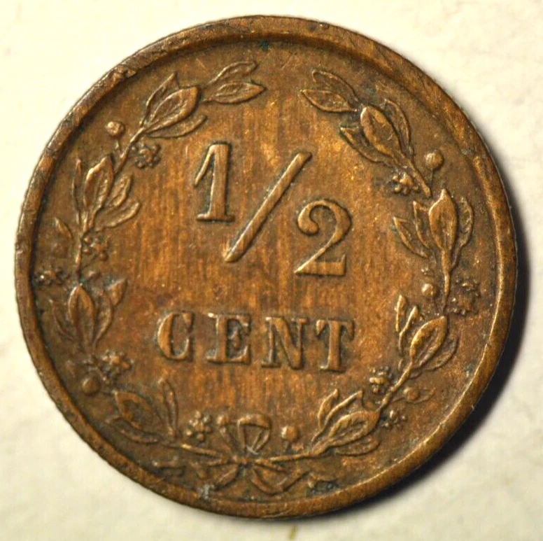 希少年号　1907H 英領ボルネオ　1/2Cent MS62 BN 1900 Year Dutch Coins for sale | eBay