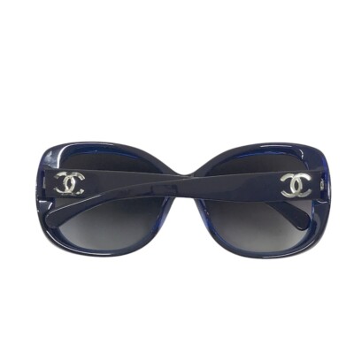 Chanel Women Sunglasses 5183-A Blue Frame 59□18 135 Minimal