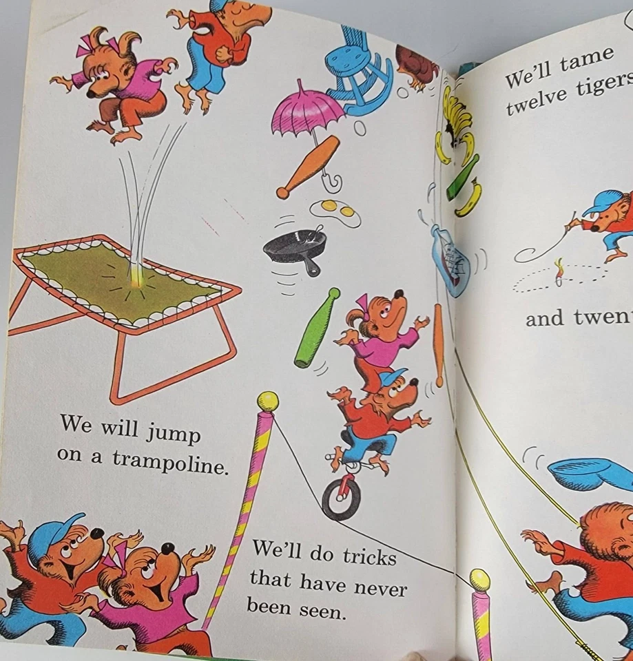 Vintage He Bear She Bear Book By Stan & Jan Berenstain Hardcover Dr. Seuss 1974 - Image 4 of 4