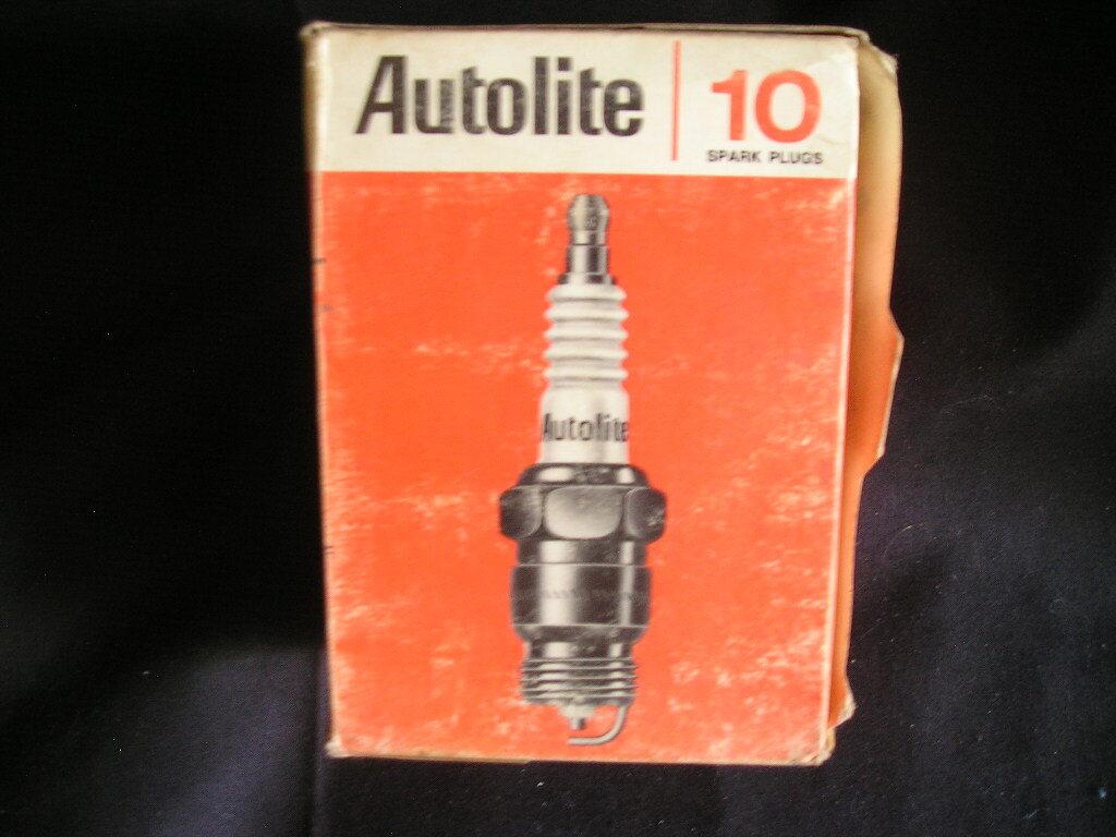 Autolite 10pk #726 Spark Plugs-NOS