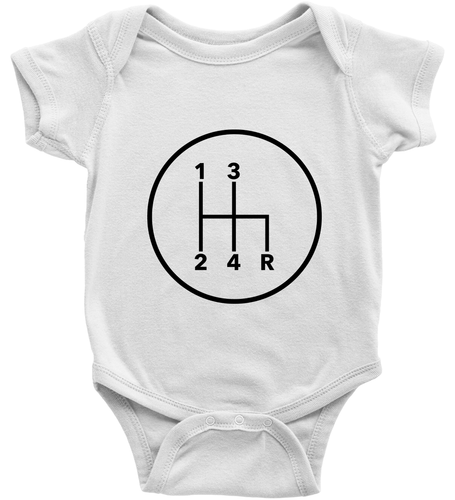 4 Speed Manual Transmission Toddler Kids Tee Youth T-Shirt Infant Baby Bodysuit - Picture 11 of 35