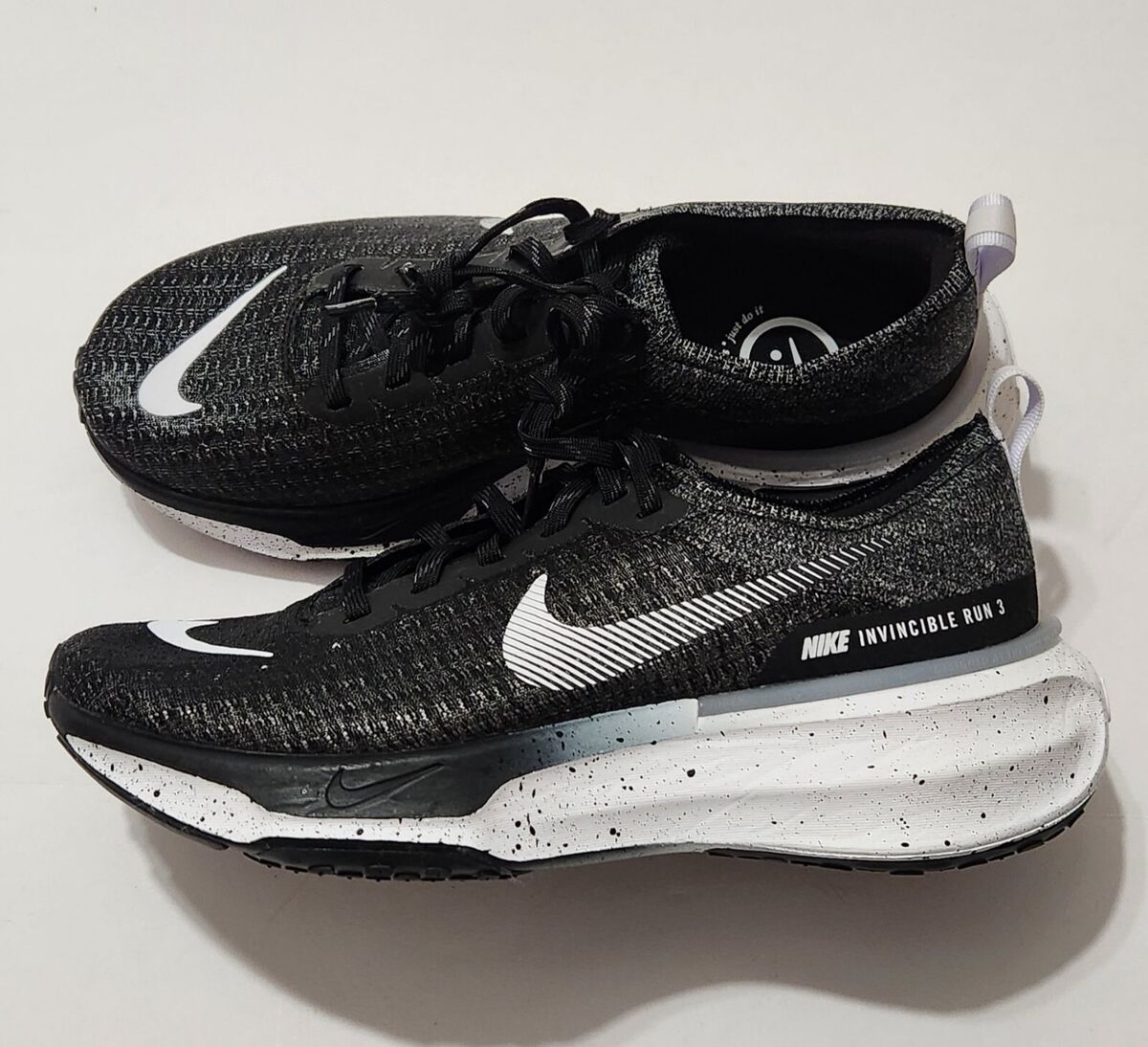 Nike Zoomx Invincible Run FK 3 Black White-Dark Grey DR2615 Nike Zoomx Invincible Run FK 3 Black White-Dark Grey DR2615