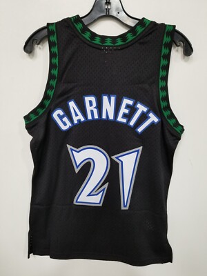 Minnesota Timberwolves 1997-98 サイズ M kevin-garnett-black-minnesota-